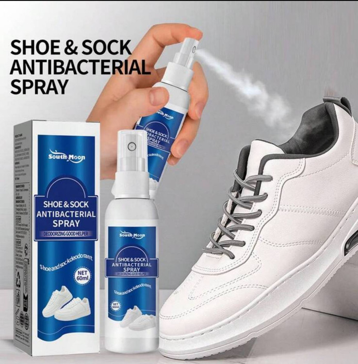 Shoe and socks antibacterial spary