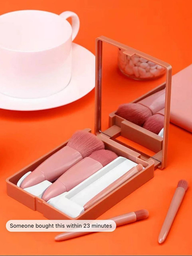 sheglam travel brush set