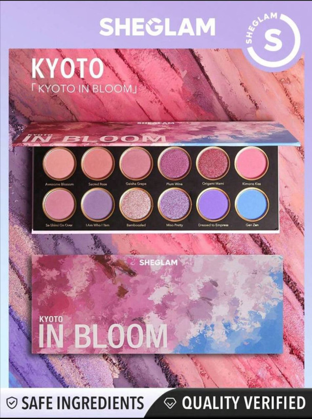 SHEGLAM Kyoto In Bloom Eyeshadow Palette