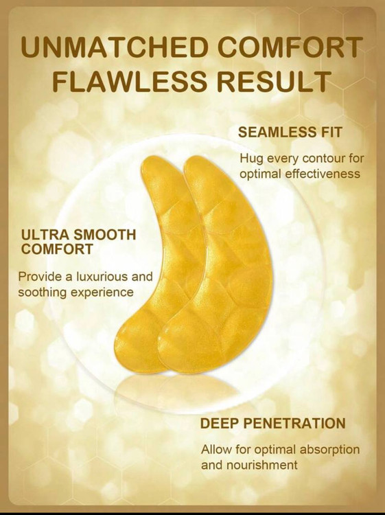 under collagen patches