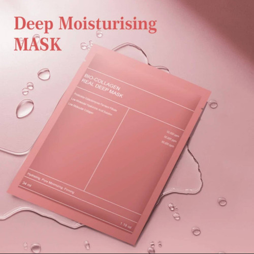 Deep collagen face mask