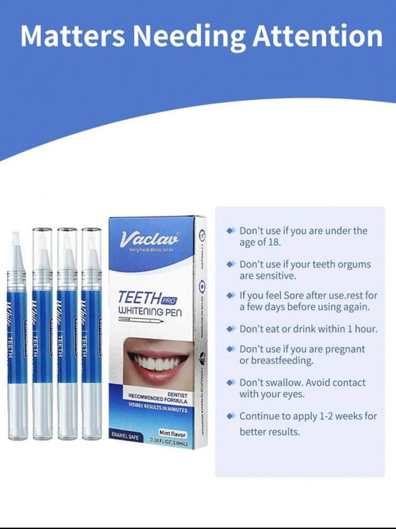 natural mint painless whitening teeth