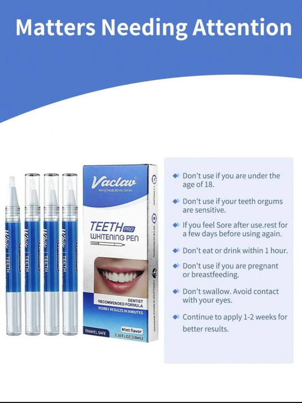 natural mint painless whitening teeth