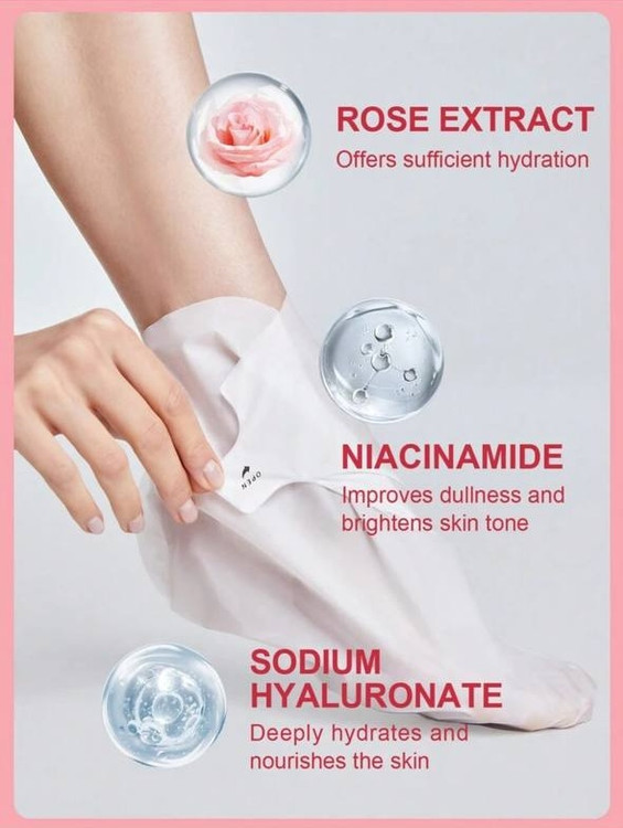 ماسک پا ورقه ای ،جورابی اسلو ساندی