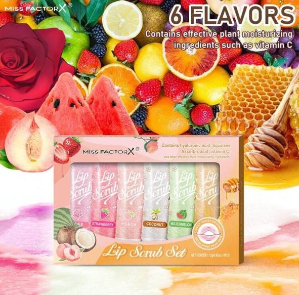 اسکراب لب برند Miss Factorx
