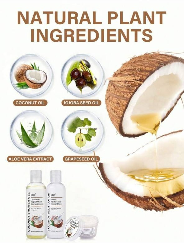 EJW Face & body coconut scrub