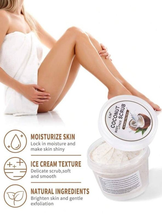 EJW Face & body coconut scrub