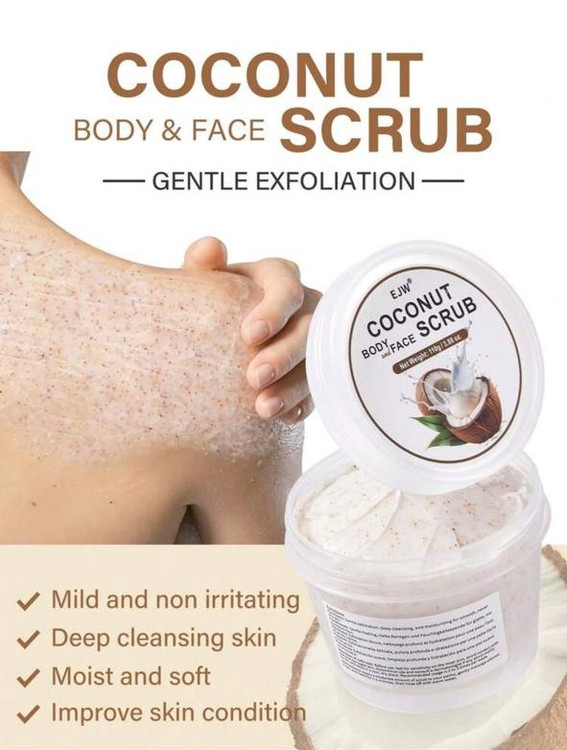 EJW Face & body coconut scrub