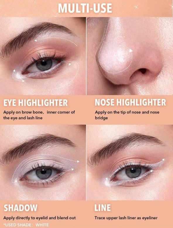 Sheglam Big’N bright eyepencil and highlighter
