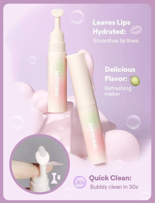 Sheglam Bubble buff lip scrub
