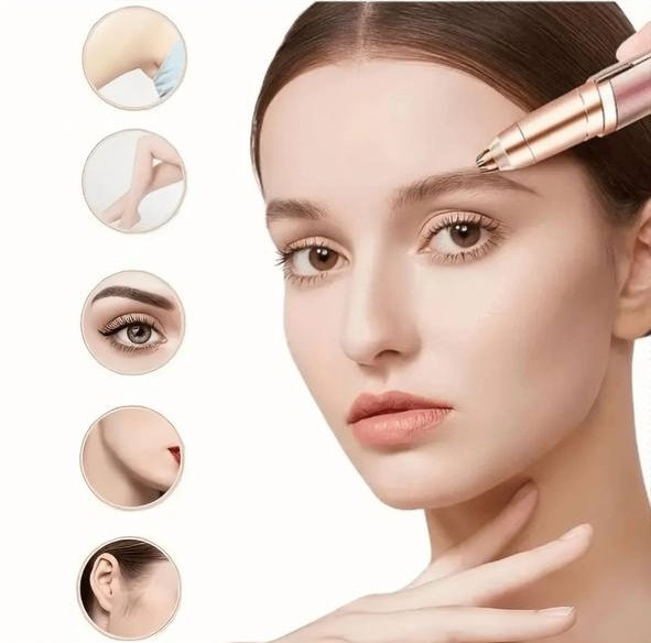 Electric eyebrow trimmer
