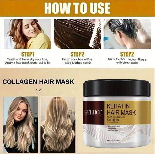 keratin hair mask