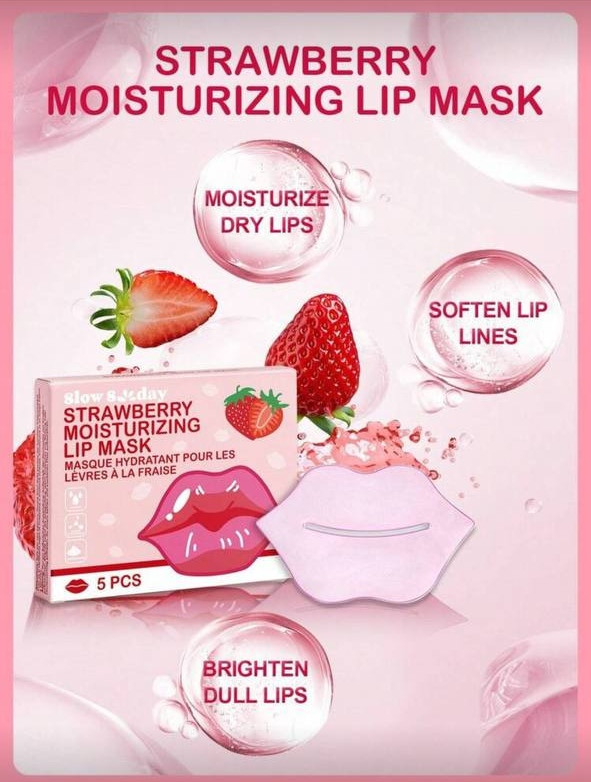 Strawberry Moisturizing Lip Mask