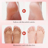 SADOER Papaya shine Nicotinamide Foot Mask (Moisturizing Brighten Multi-effect Repair)