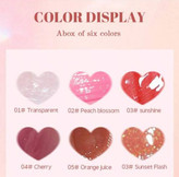 MAGIC CASA Lip Gloss Set (CRYSTAL CLEAR - Lustrous, Smooth, and Fade Lip)