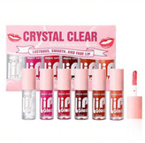 MAGIC CASA Lip Gloss Set (CRYSTAL CLEAR - Lustrous, Smooth, and Fade Lip)