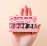 MAGIC CASA Lip Gloss Set (CRYSTAL CLEAR - Lustrous, Smooth, and Fade Lip)