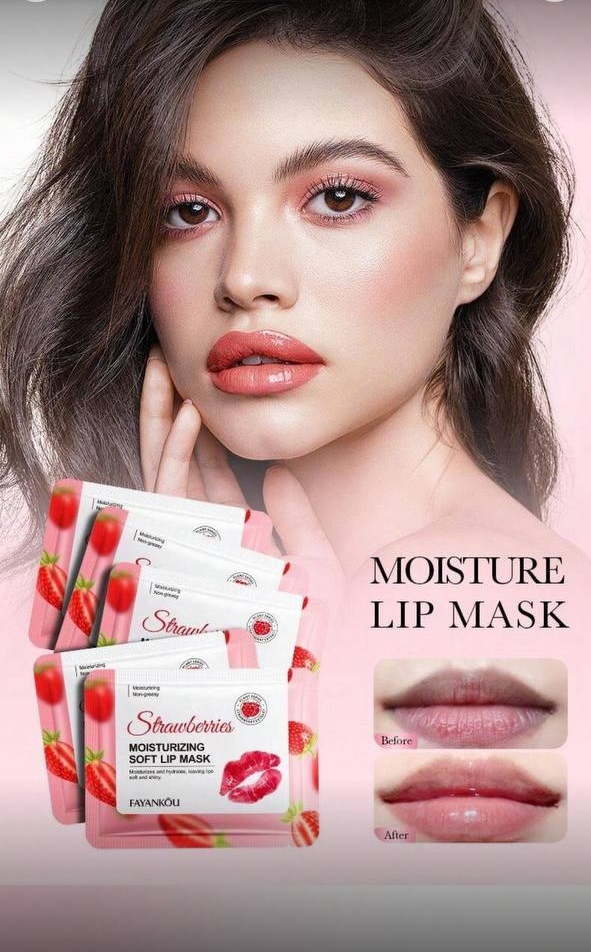 FAYANKOU Strawberries Moisturizing Soft Lip MFAYANKOU Strawberries Moisturizing Soft Lip Mask