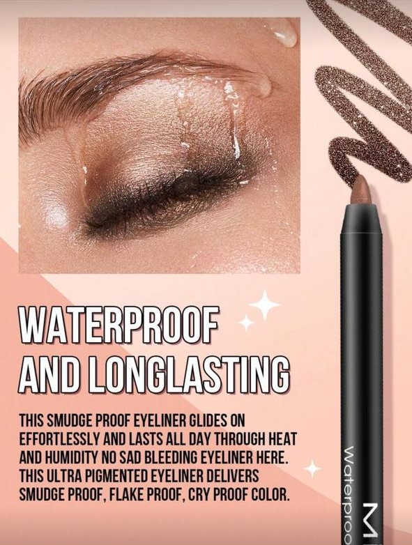 MISSLYN Waterproof Color Liner / Waterproof And Longlasting Eyeliner