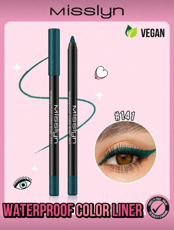 MISSLYN Waterproof Color Liner / Waterproof And Longlasting Eyeliner