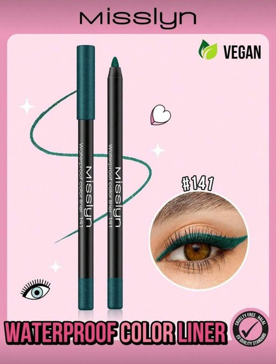 MISSLYN Waterproof Color Liner / Waterproof And Longlasting Eyeliner
