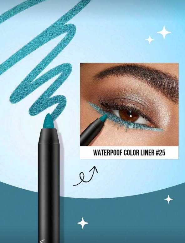 MISSLYN Waterproof Color Liner / Waterproof And Longlasting Eyeliner