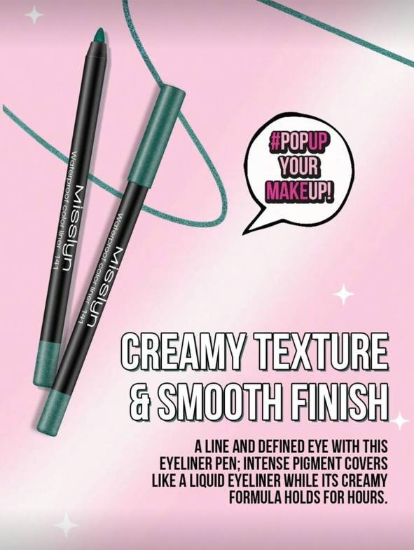 MISSLYN Waterproof Color Liner / Waterproof And Longlasting Eyeliner