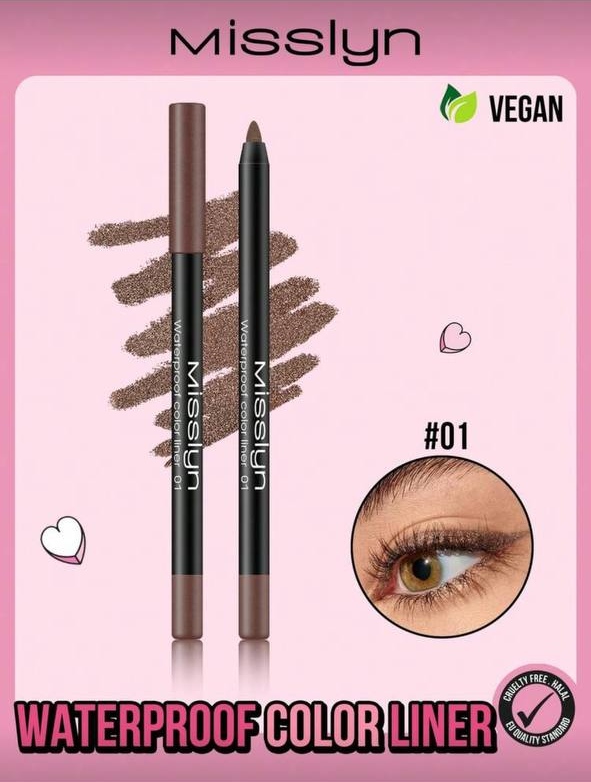 MISSLYN Waterproof Color Liner / Waterproof And Longlasting Eyeliner