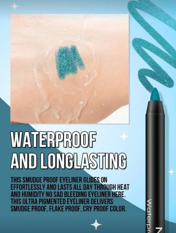 MISSLYN Waterproof Color Liner / Waterproof And Longlasting Eyeliner