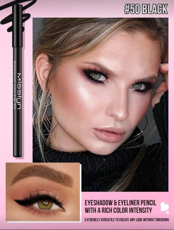 MISSLYN Waterproof Color Liner / Waterproof And Longlasting Eyeliner
