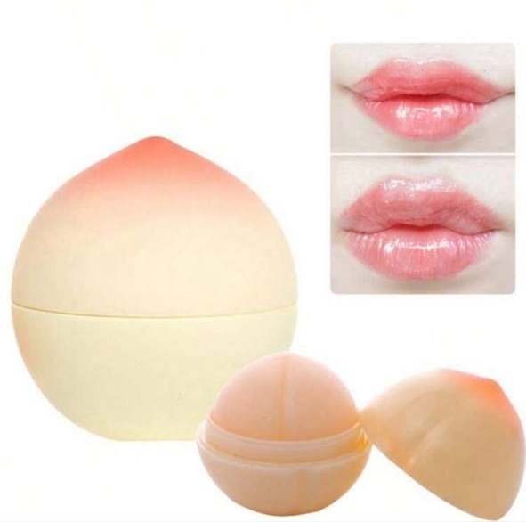 Fruit-Shaped Lip Balm (e.g., Strawberry, Peach)