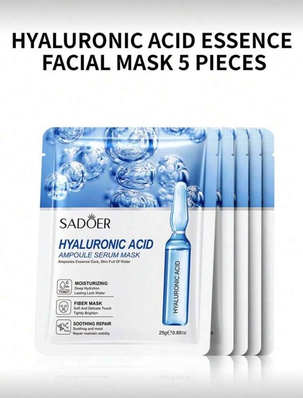 SADOER Hyaluronic Acid Ampoule Serum Facial mask