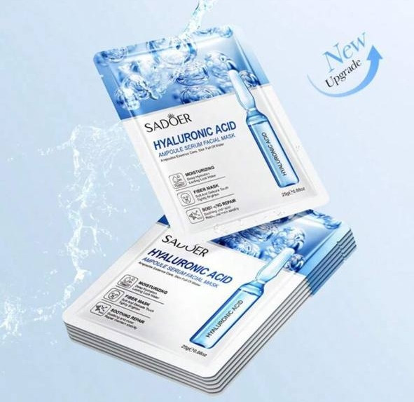 SADOER Hyaluronic Acid Ampoule Serum Facial mask