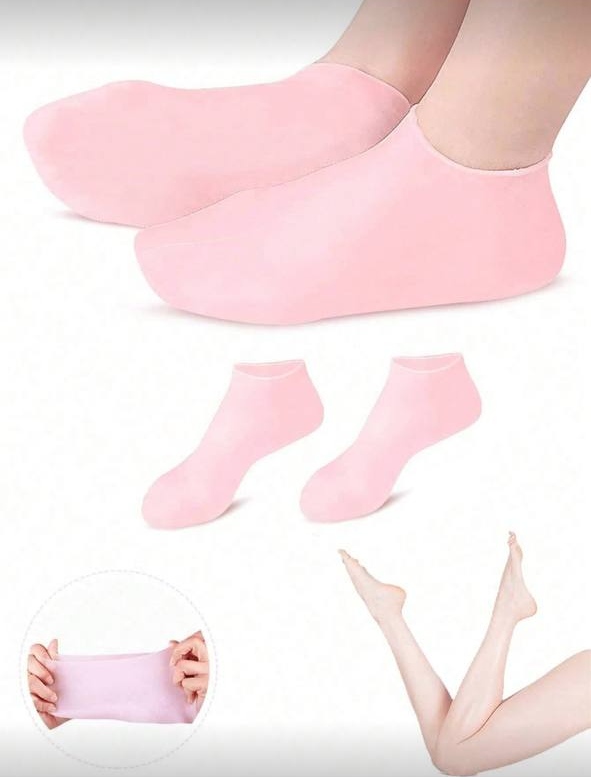 Silicone Moisturizing Socks / Silicone Foot Cover