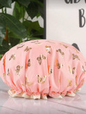 Waterproof Double-Layer Shower Cap