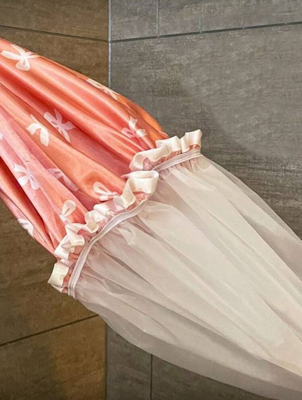 Waterproof Double-Layer Shower Cap