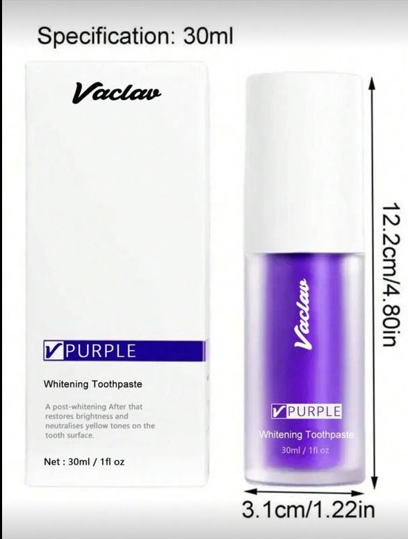 Purple Whitening Toothpaste