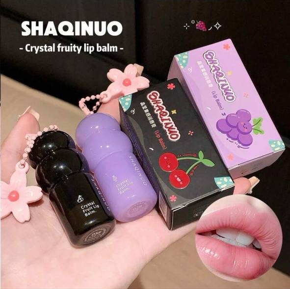 Crystal Fruity Lip Balm / Jelly Fruit-Feeling Lip Gloss