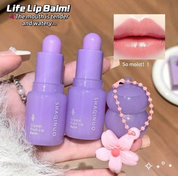 Crystal Fruity Lip Balm / Jelly Fruit-Feeling Lip Gloss