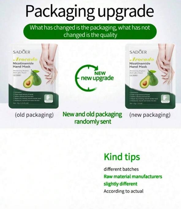 Moisturizing hand mask