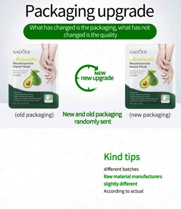 Moisturizing hand mask